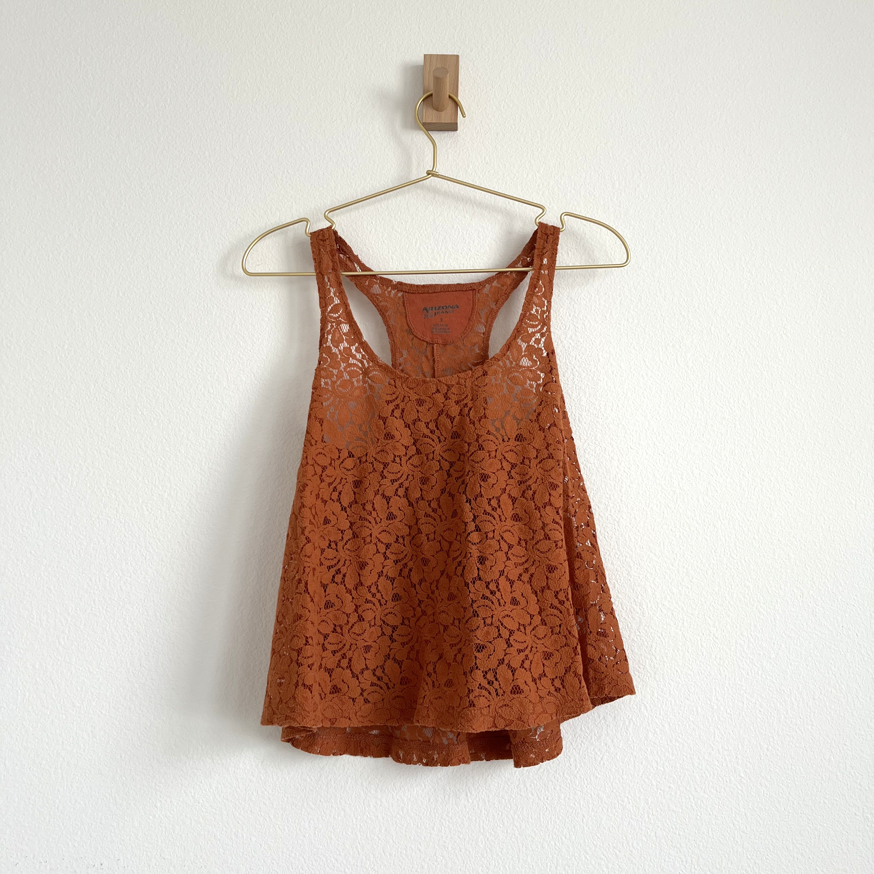 Arizona Jean Co. Boho Western Lace Festival Racerback Tank